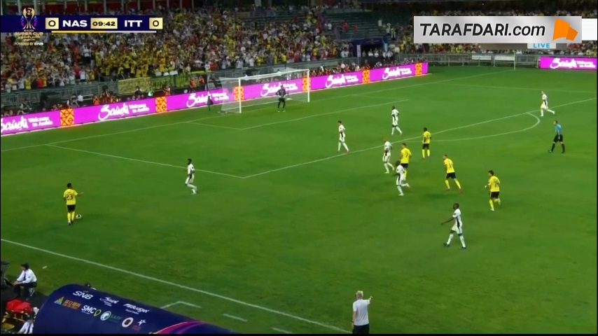 گل زیبای سادیو مانه به الاتحاد (النصر 1-0 الاتحاد)
