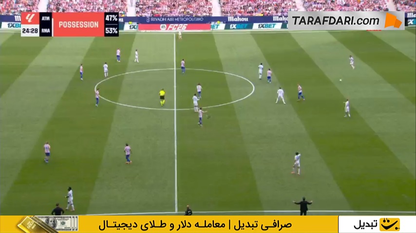 گل کیلیان امباپه به اتلتیکو مادرید روی پاس دیدنی آردا گولر (اتلتیکو مادرید 1-1 رئال مادرید)