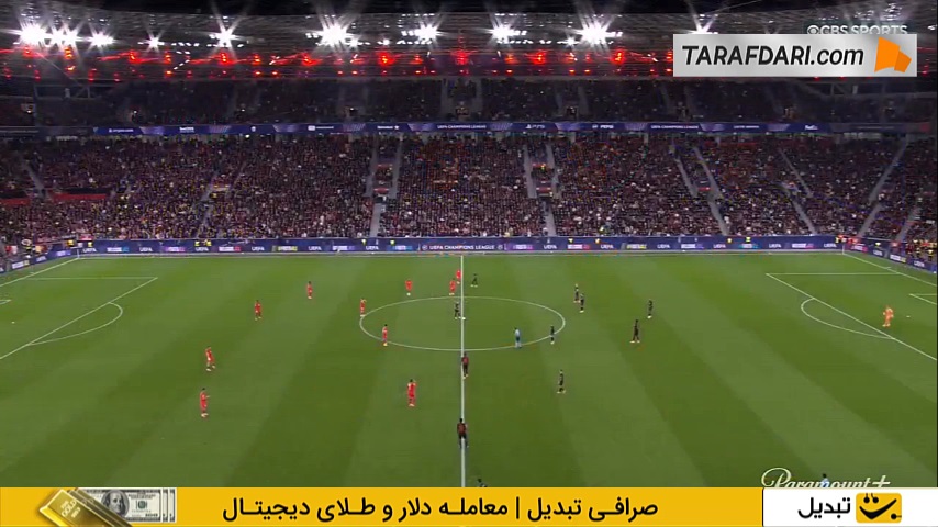 پیروزی پر گل پاری سن ژرمن در خانه بایر لورکوزن