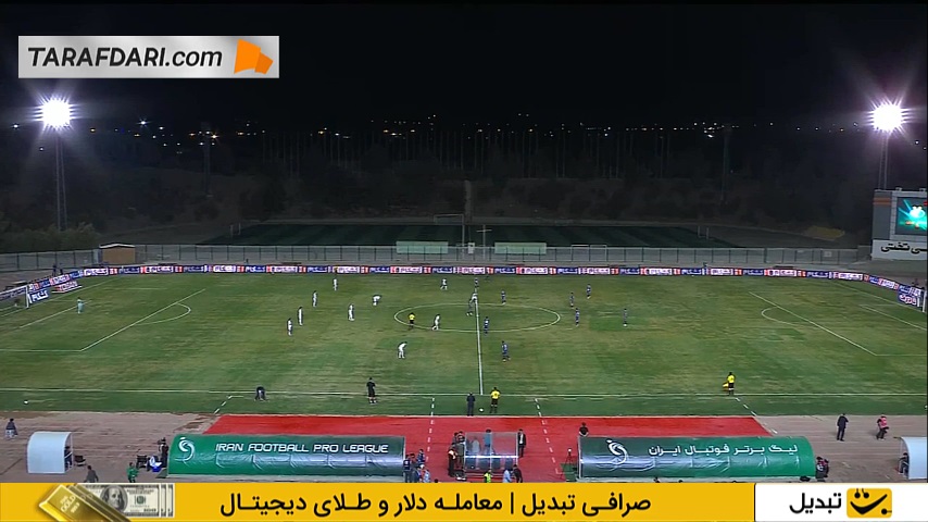 تساوی چادرملو و استقلال در لیگ برتر ایران