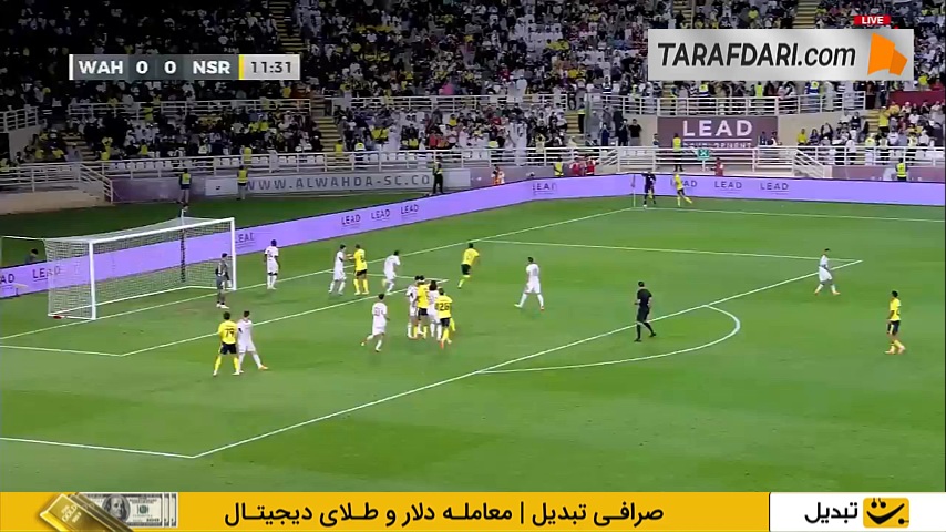گلزنی کریستیانو رونالدو مقابل الوحده در دیداری دوستانه (الوحده - النصر)
