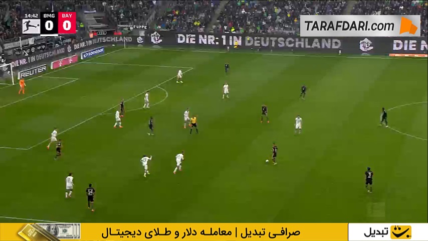 پیروزی بایرن مونیخ در خانه مونشن گلادباخ
