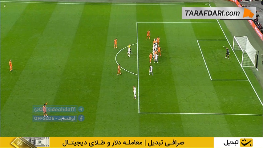 گل ویرجیل فن دایک به فنلاند (هلند 2-0 فنلاند)