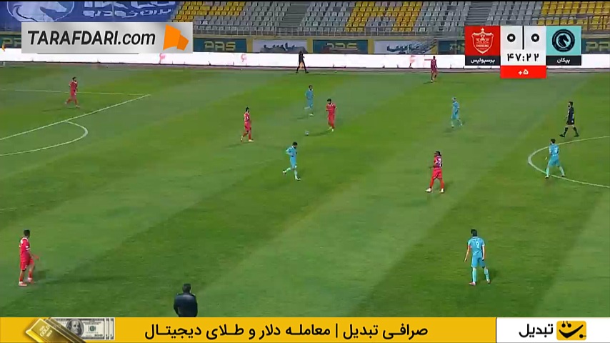 گل اوستون اورونوف به پیکان (پیکان 0-1 پرسپولیس)