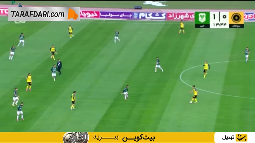گل محمد عسگری به خیبر (سپاهان 1-1 خیبر)