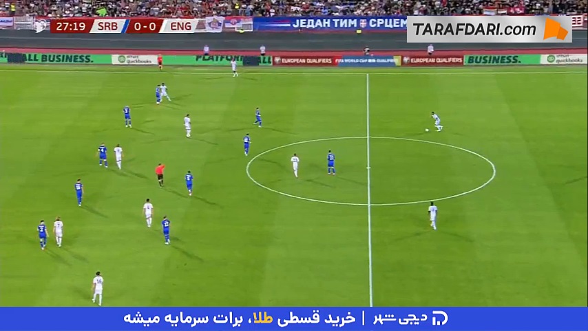 پیروزی پر گل انگلیس در زمین صربستان در انتخابی جام جهانی 2026
