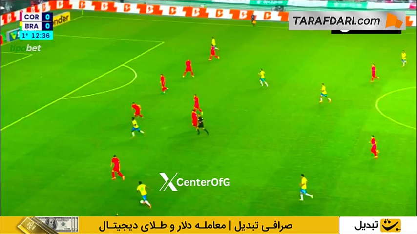 گل استوائو به کره جنوبی روی پاس زیبای گیمارش (کره جنوبی 0-1 برزیل)