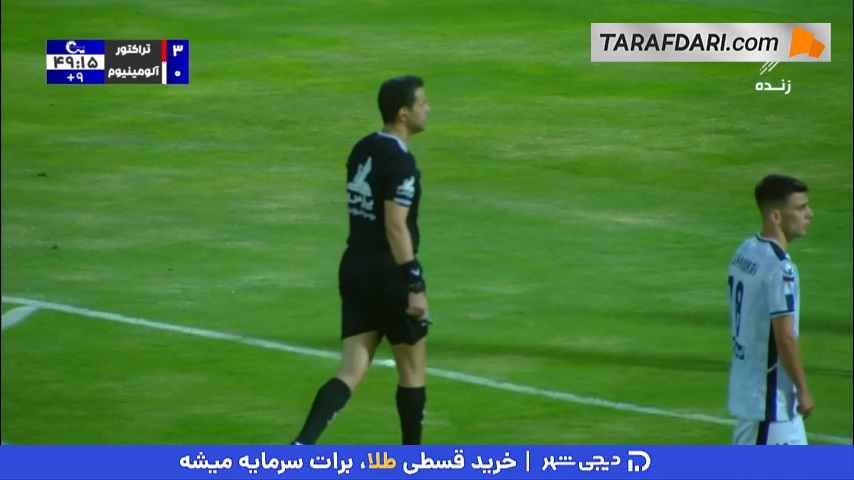 گل بهروز نوروزی فرد به تراکتور (تراکتور 3-1 آلومینیوم اراک)
