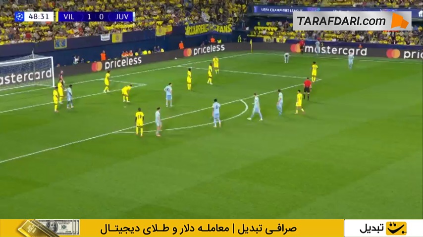 گل قیچی برگردان تماشایی فدریکو گاتی به ویارئال (ویارئال 1-1 یوونتوس)