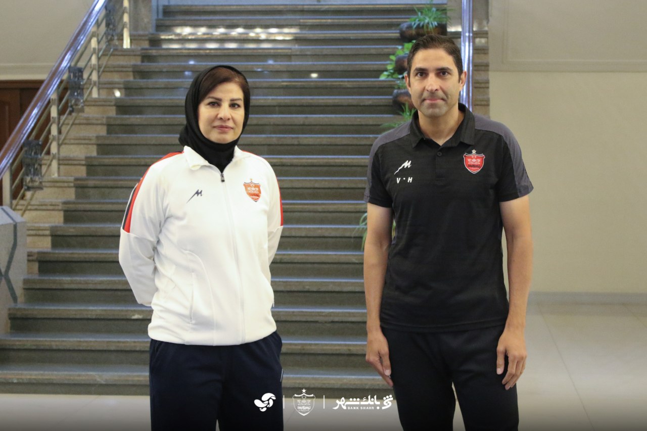 وحید هاشمیان - پرسپولیس - تیم زنان پرسپولیس - لیگ برتر فوتبال ایران