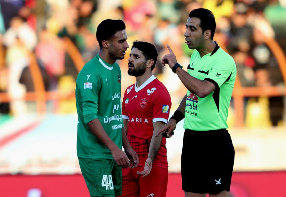 پرسپولیس - شمس آذر - لیگ برتر فوتبال ایران