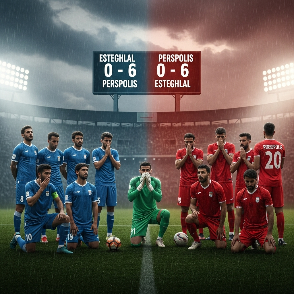 سنگینترین شکستهای تاریخ پرسپولیس و استقلال؛ از دربی ۶-۰ استقلال تا ۶ گل فتح به پرسپولیس و رسواییهای آسیایی مقابل العین و الغرافه