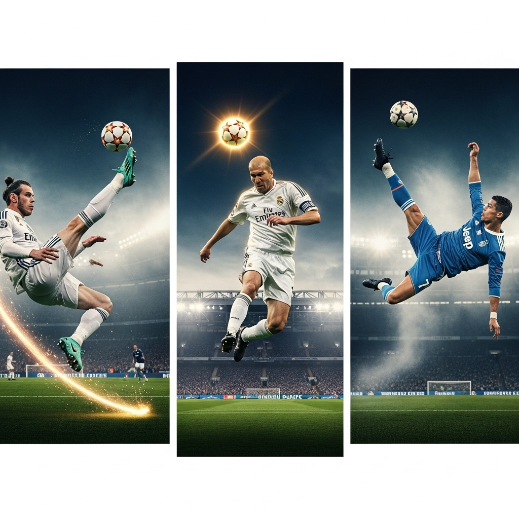 ? بهترین گل تاریخ رئال مادرید؟ رونالدو، زیدان یا بیل؟ شما کدومو انتخاب می کنید؟ ⚽? + فیلم