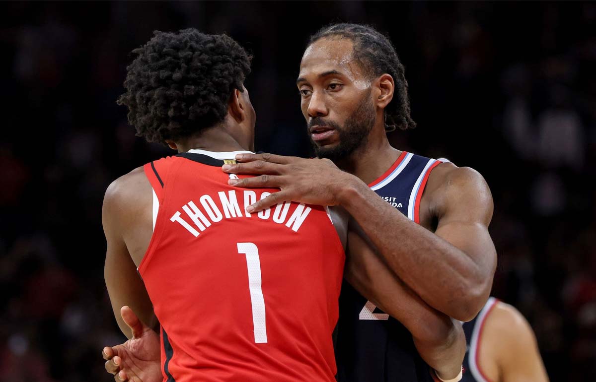 بسکتبال NBA - کوای لنرد - امن تامپسن - کلیپرز - راکتس