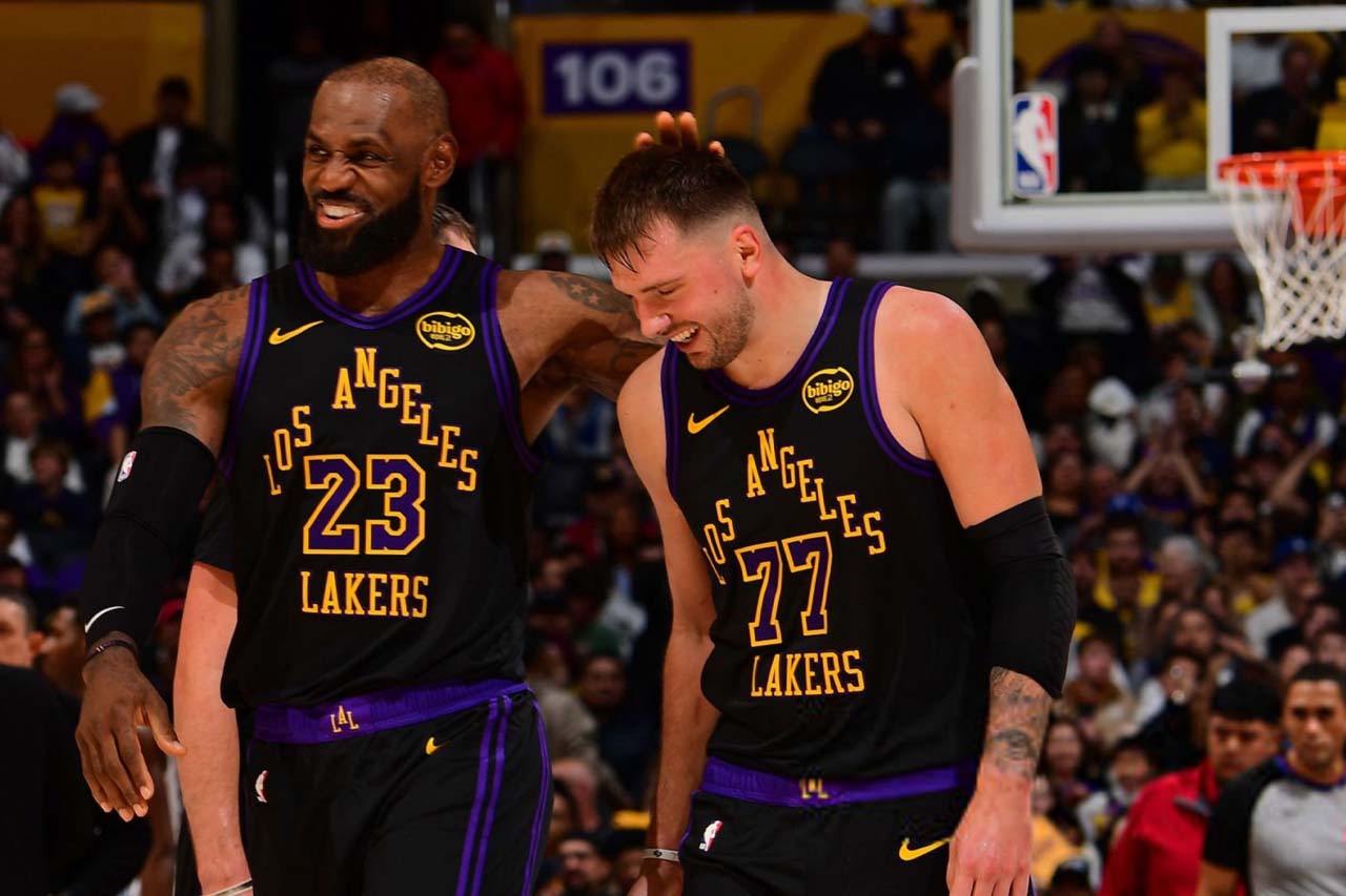 بسکتبال NBA - لوکا دانچیچ - لس آنجلس لیکرز - لبران جیمز