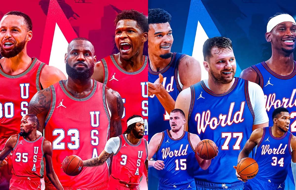 بسکتبال NBA - آل استار بسکتبال NBA - آمریکا مقابل جهان