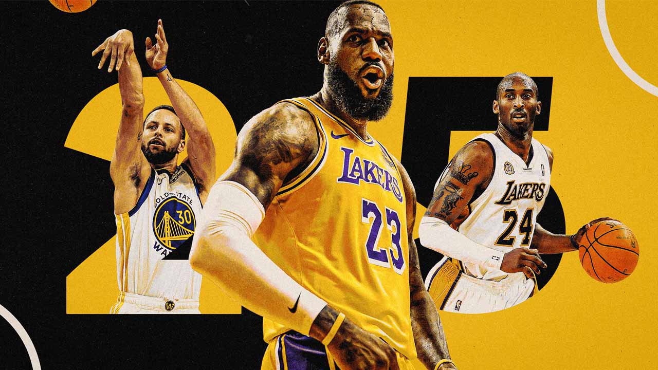 25 بازیکن برتر بسکتبال NBA