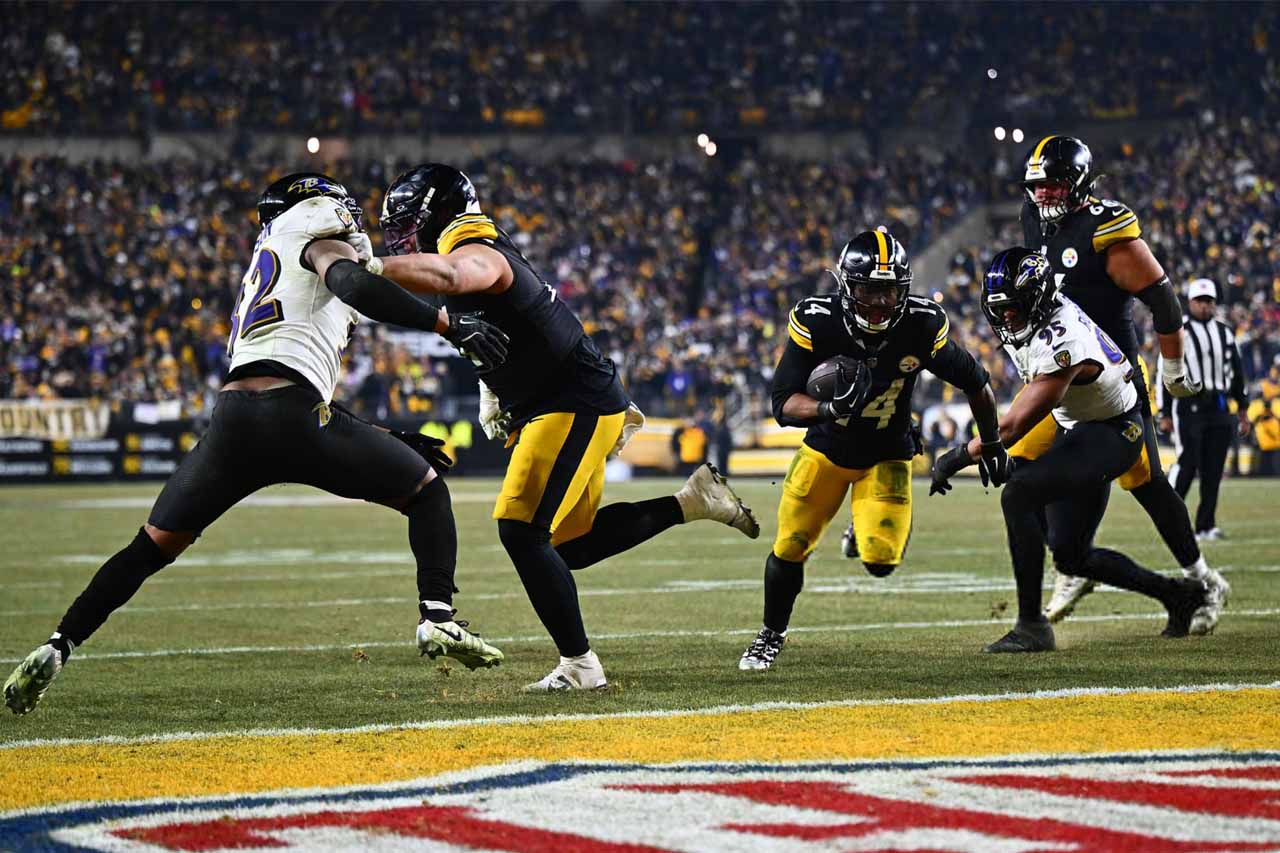 فوتبال آمریکایی - NFL - پیتسبرگ استیلرز - بالتیمور ریونز