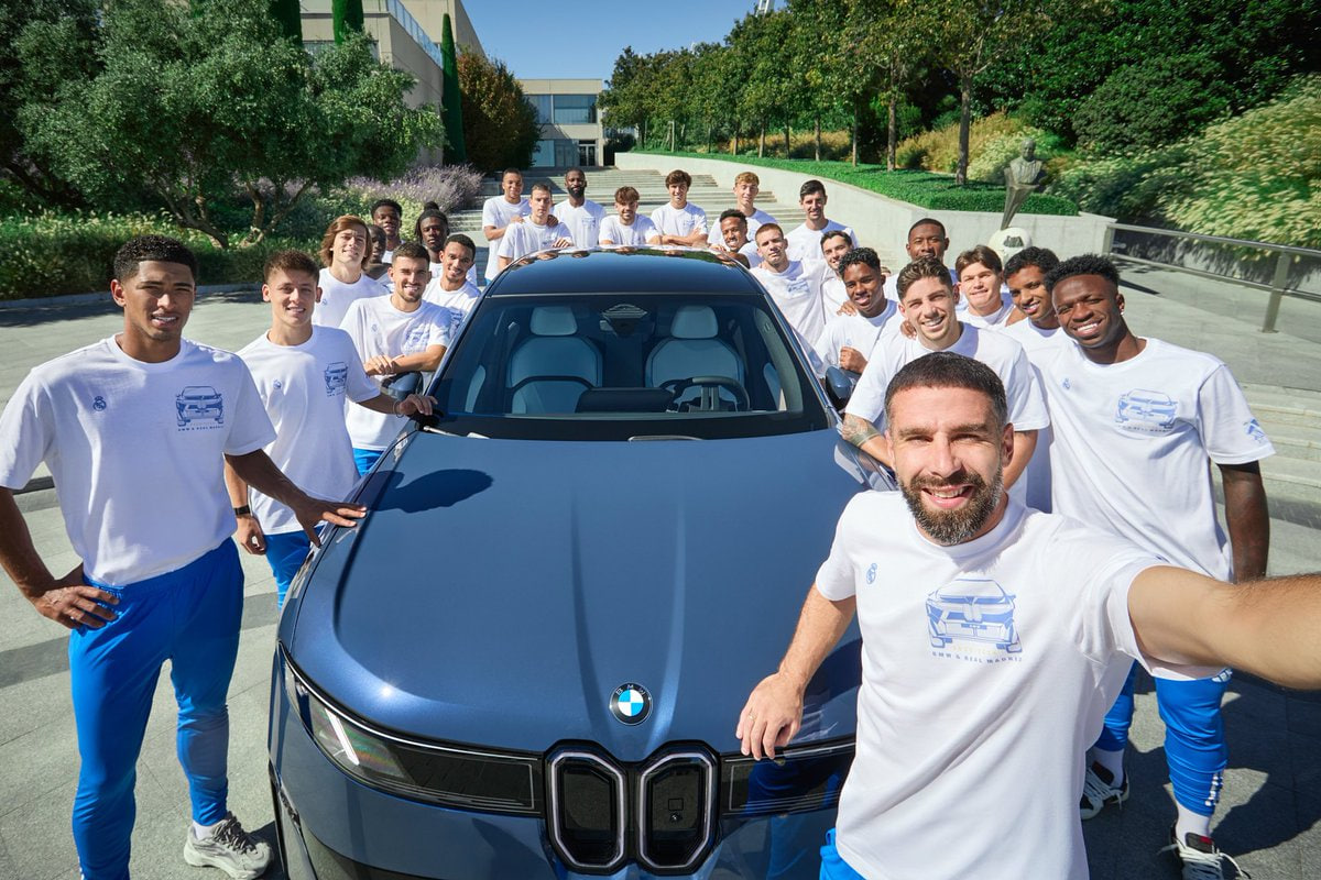 بی ام و بازیکنان رئال مادرید - BMW