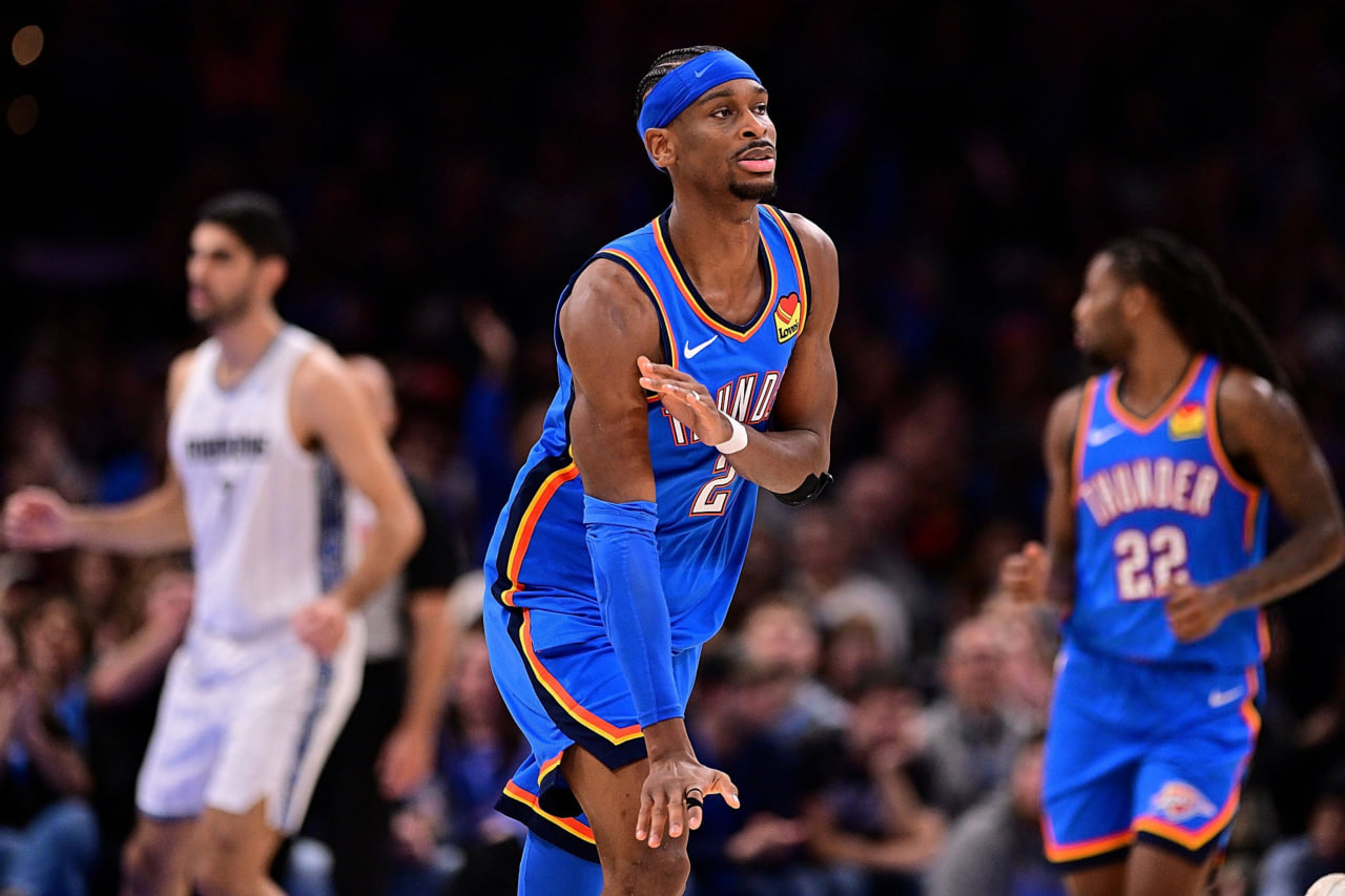 بسکتبال NBA - شی گیلجس الکساندر - اوکلاهماسیتی تاندر