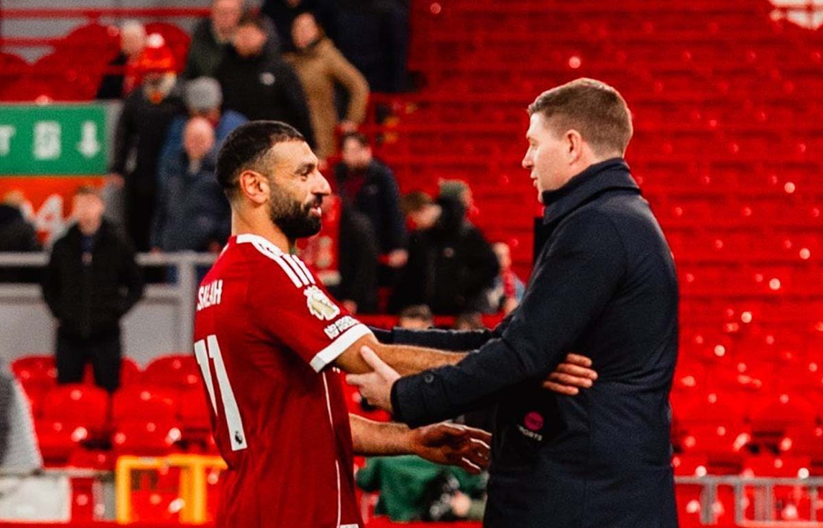 استیون جرارد - لیورپول - محمد صلاح