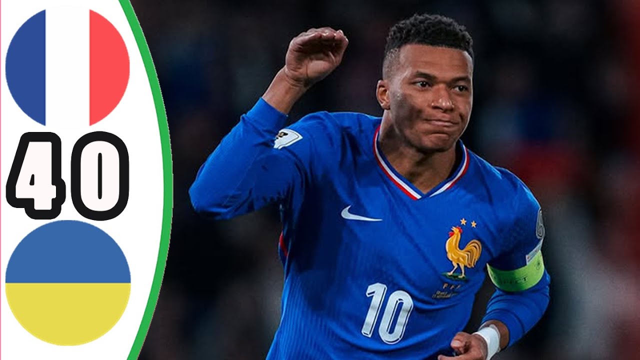 فرانسه 4-0 اوکراین - مقدماتی جام جهانی 2026