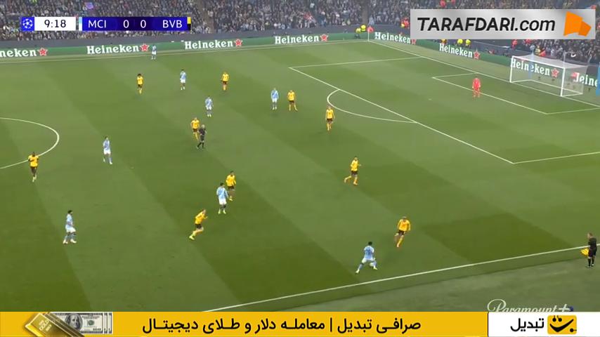 منچسترسیتی - دورتموند - لیگ قهرمانان اروپا