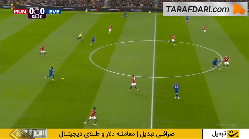 منچستریونایتد - اورتون - لیگ برتر انگلیس