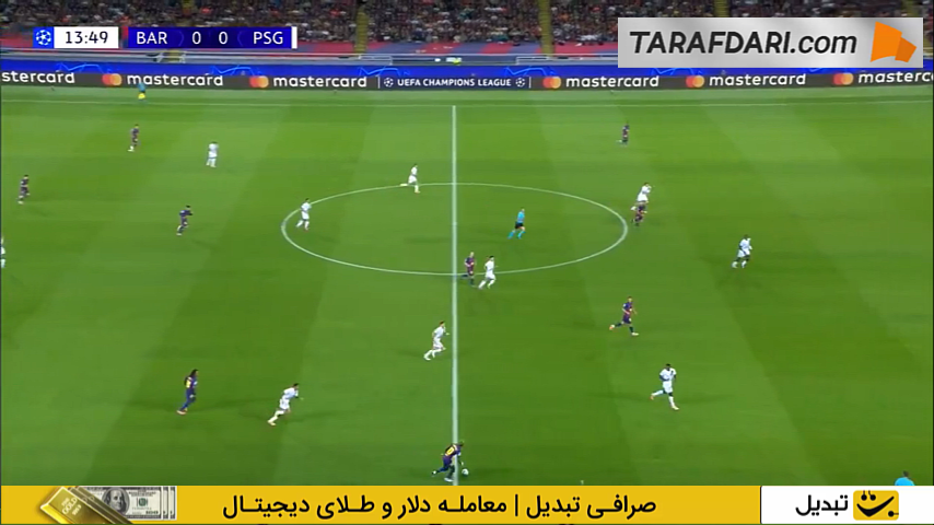 پاس بیرون پای دیدنی لامین یامال؛ تکل نجاتبخش ایلیا زابارنی و جلوگیری از گلزنی فران تورس (بارسلونا 0-0 پاری سن ژرمن)