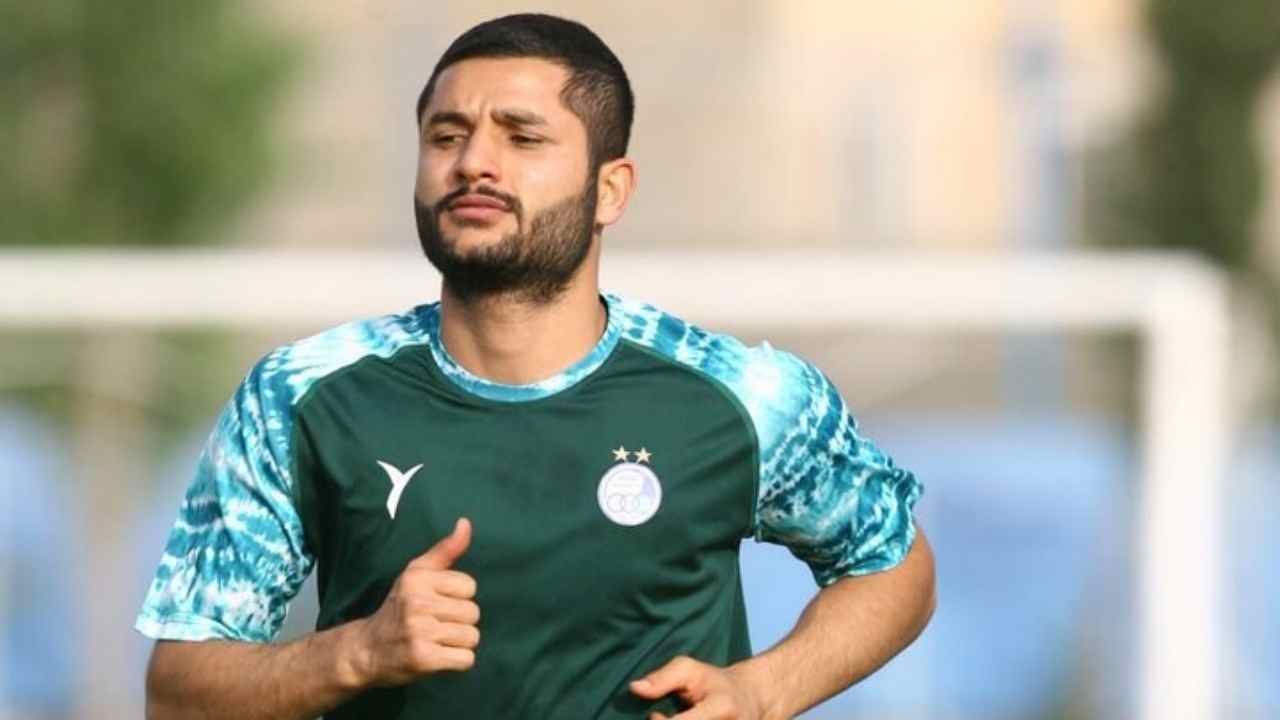 عارف غلامی- تمرین استقلال