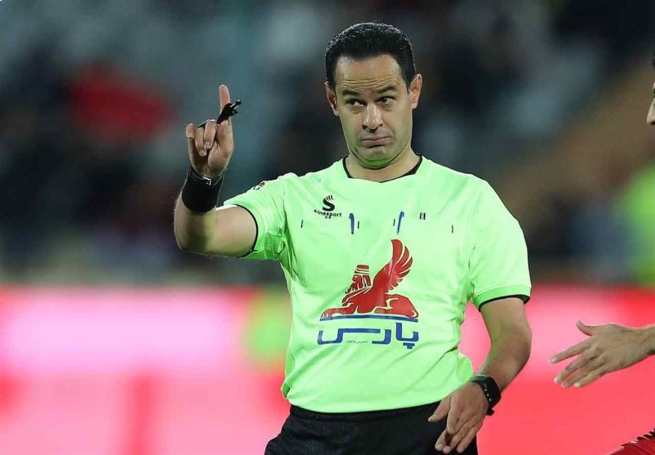 مهدوی- داور بازی پرسپولیس - شمس آذر