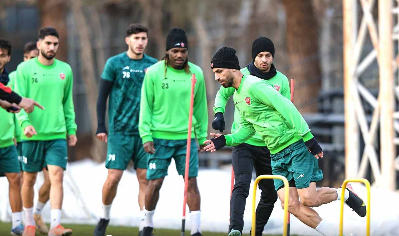 تمرین پرسپولیس