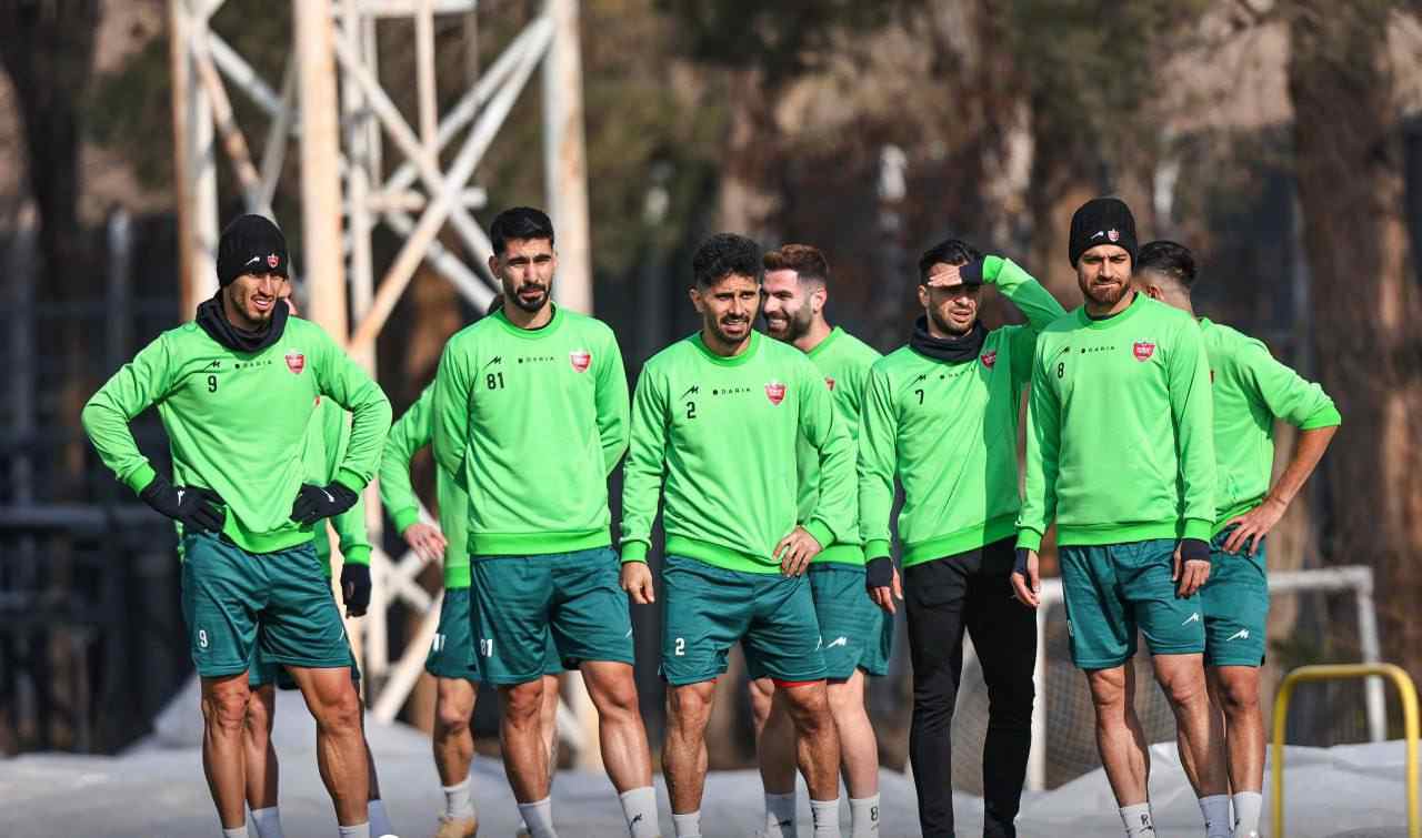 تمرین پرسپولیس
