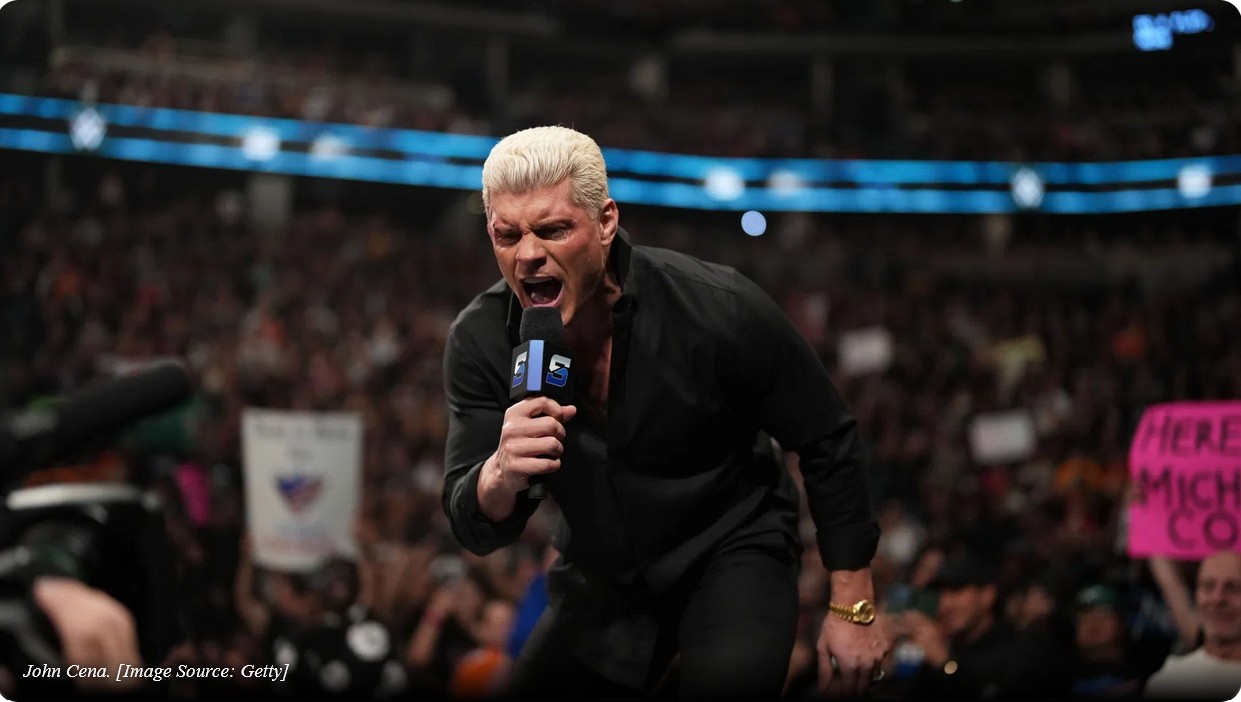 کودی رودز، ستاره کشتی کج و WWE در شوی اسمکداون