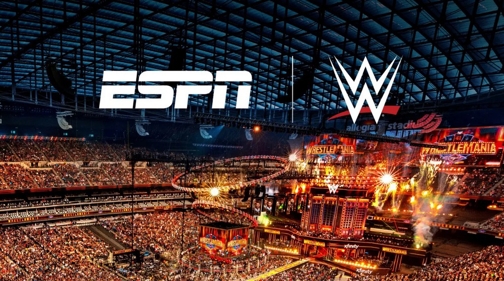 WWE و ESPN کمپانی بزرگ کشتی کج و بزرگترین رسانه ورزشی آمریکا