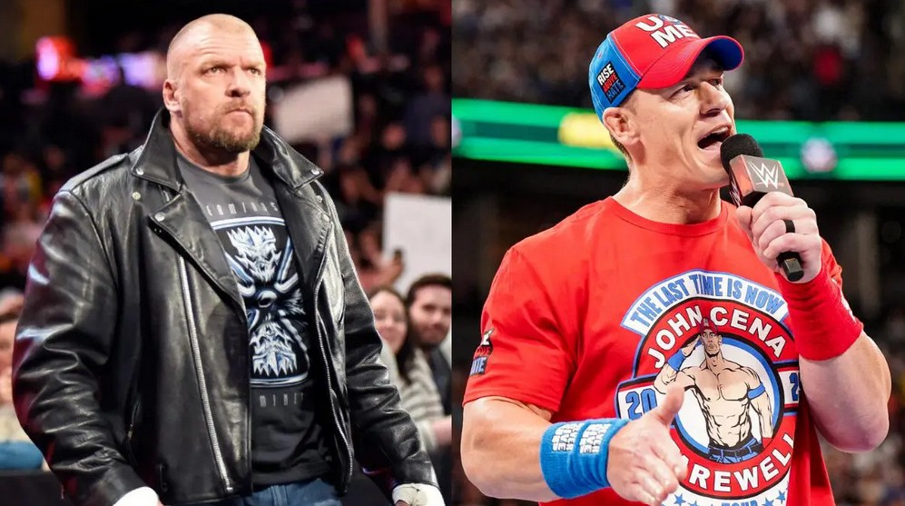 جان سینا و تریپل اچ، ستارگان کشتی کج و WWE