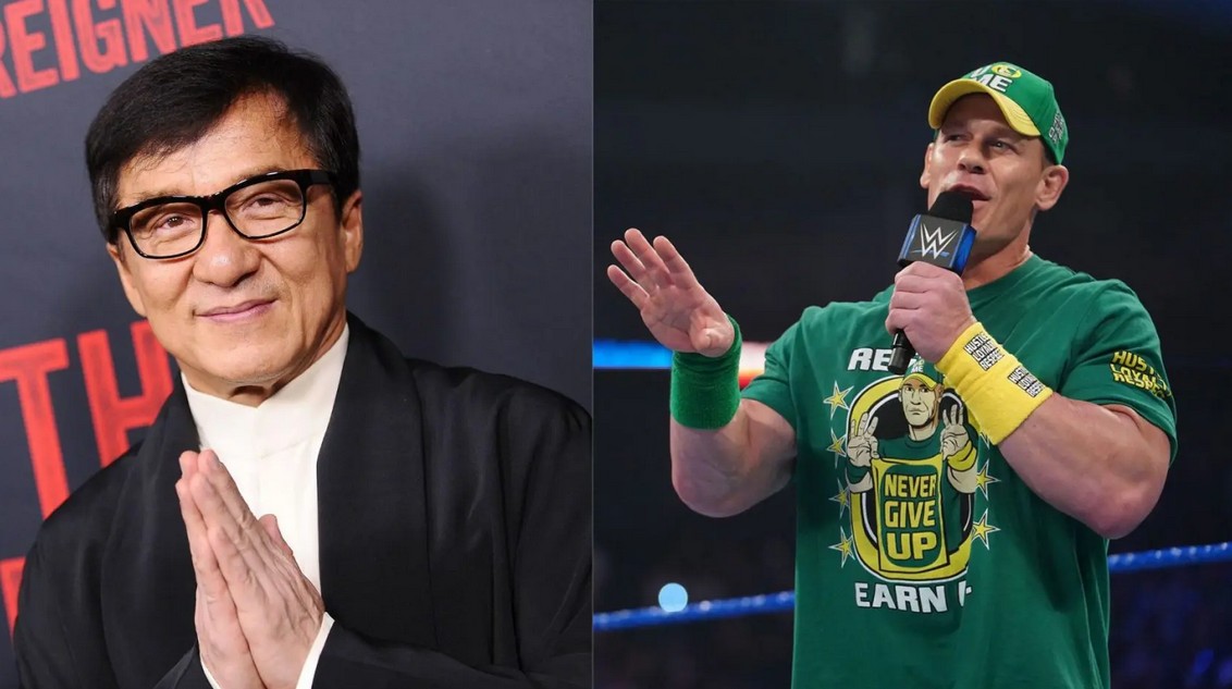 جکی چان و جان سینا، ستاره سینما و کشتی کج و هالیوود و WWE