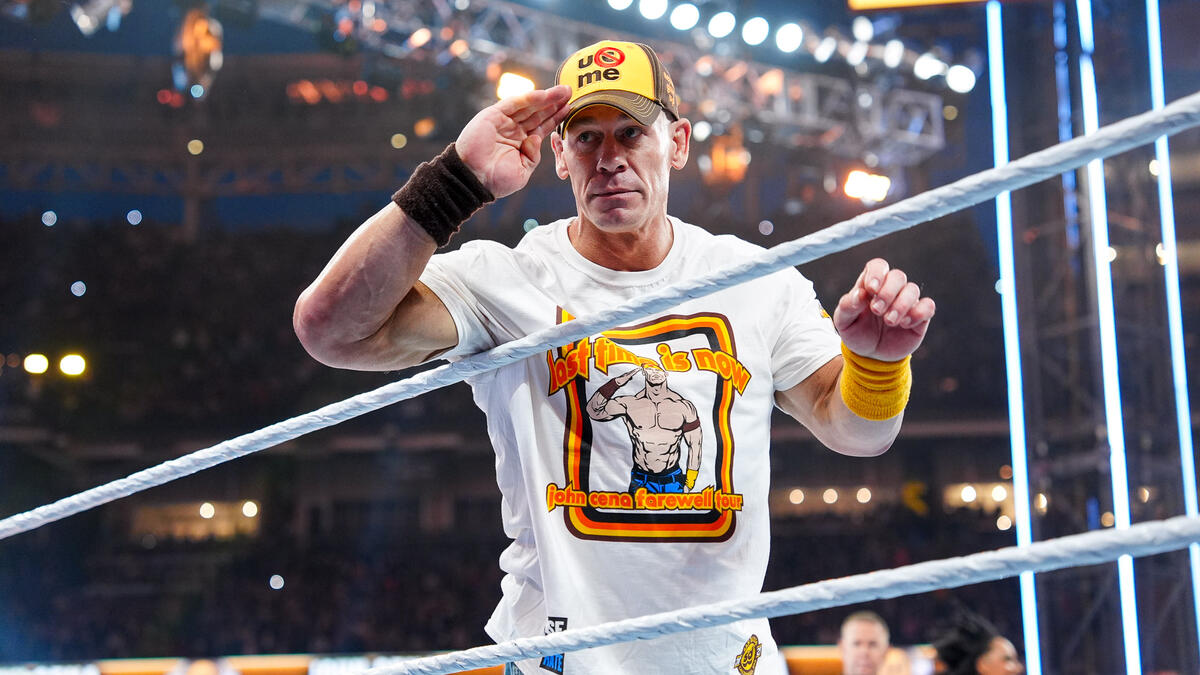 جان سینا، ستاره کشتی کج و WWE در شوی سروایور سریز 2025