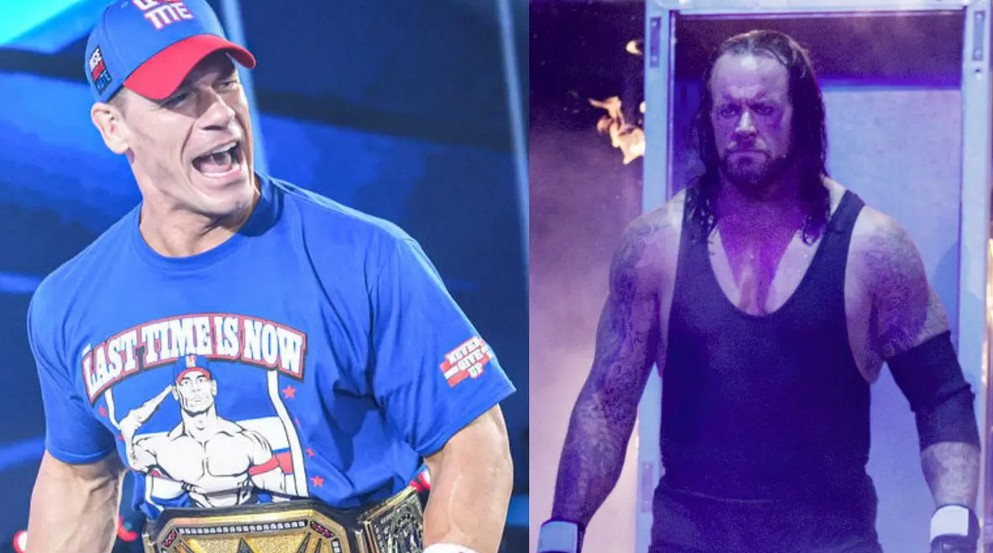 آندرتیکر و جان سینا از بزرگترین ستارگان تاریخ کشتی کج و کمپانی WWE