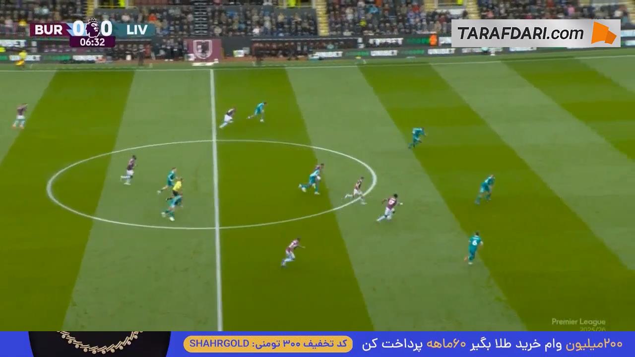 فیلم بازی برنلی و لیورپول