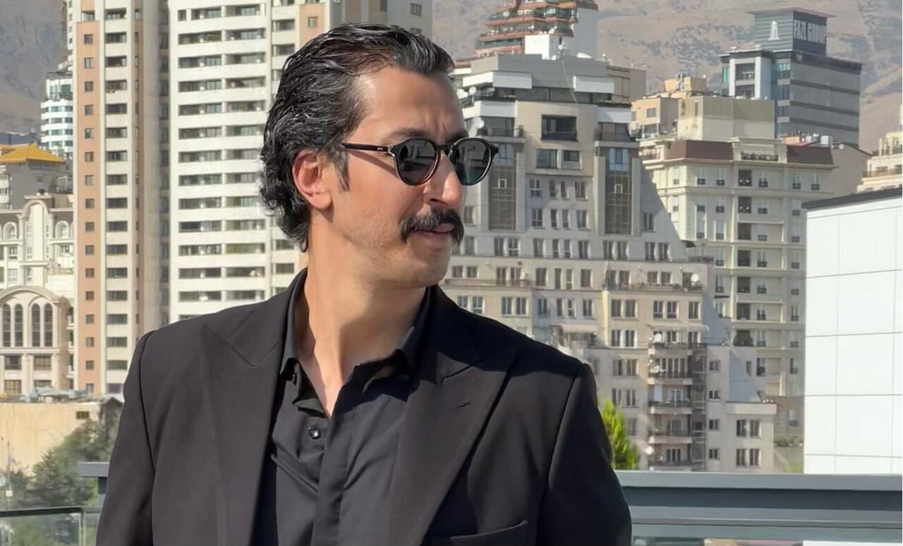 عکس از بهرام افشاری ستاره سینمای ایران