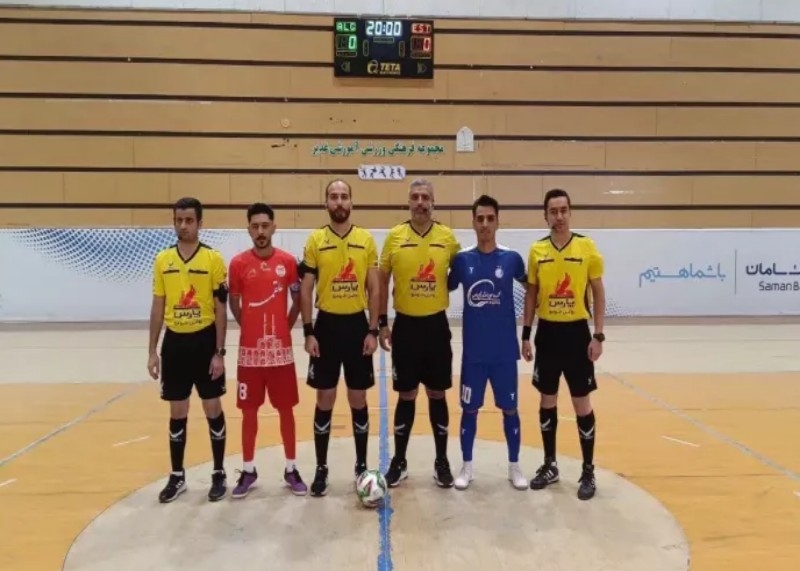 عکس از بازی استقلال در لیگ برتر فوتسال
