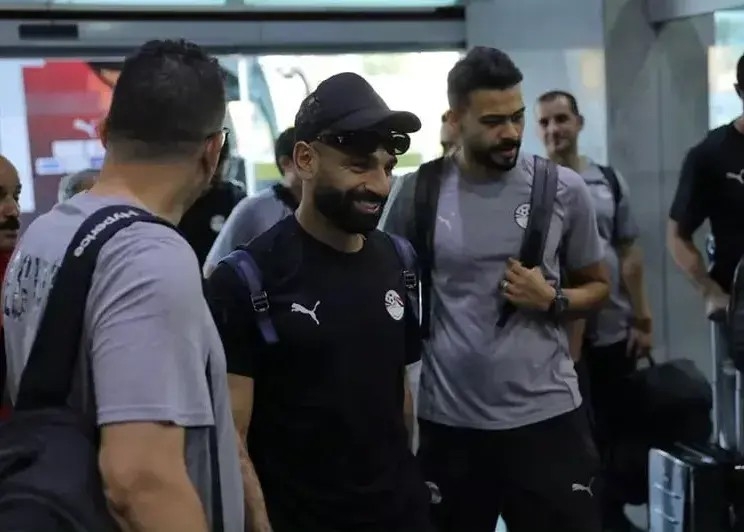 عکس از محمد صلاح وینگر تیم ملی مصر