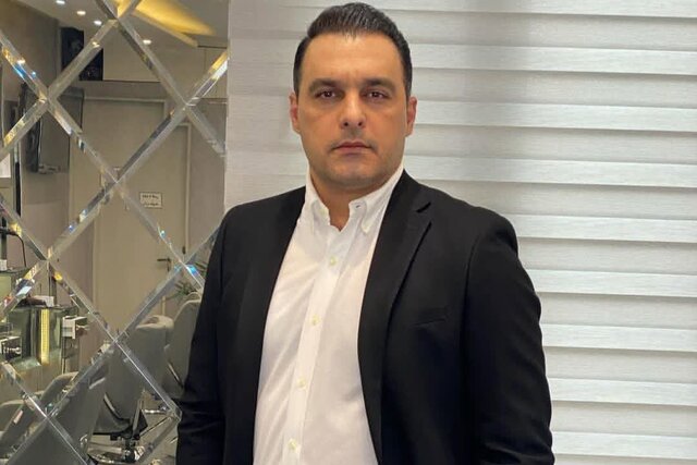 عکس از محمد محمدی مدیرعامل باشگاه فولاد خوزستان