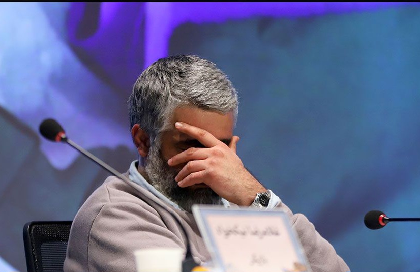 عکس از پژمان جمشیدی بازیگر سینما در جشنواره فجر ۱۴۰۴