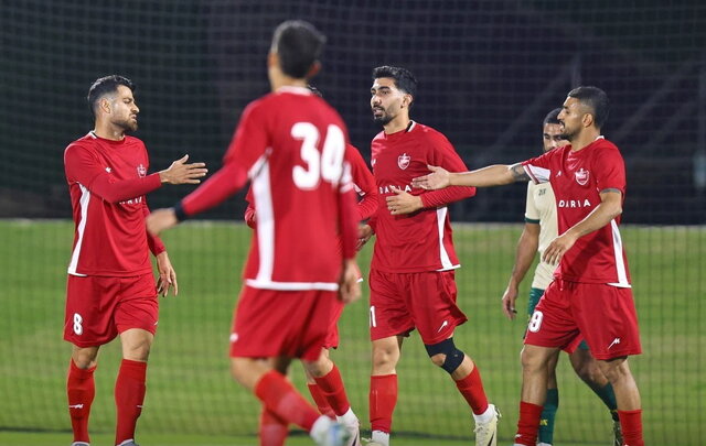 عکس از رضا شکاری در اردوی قطر پرسپولیس