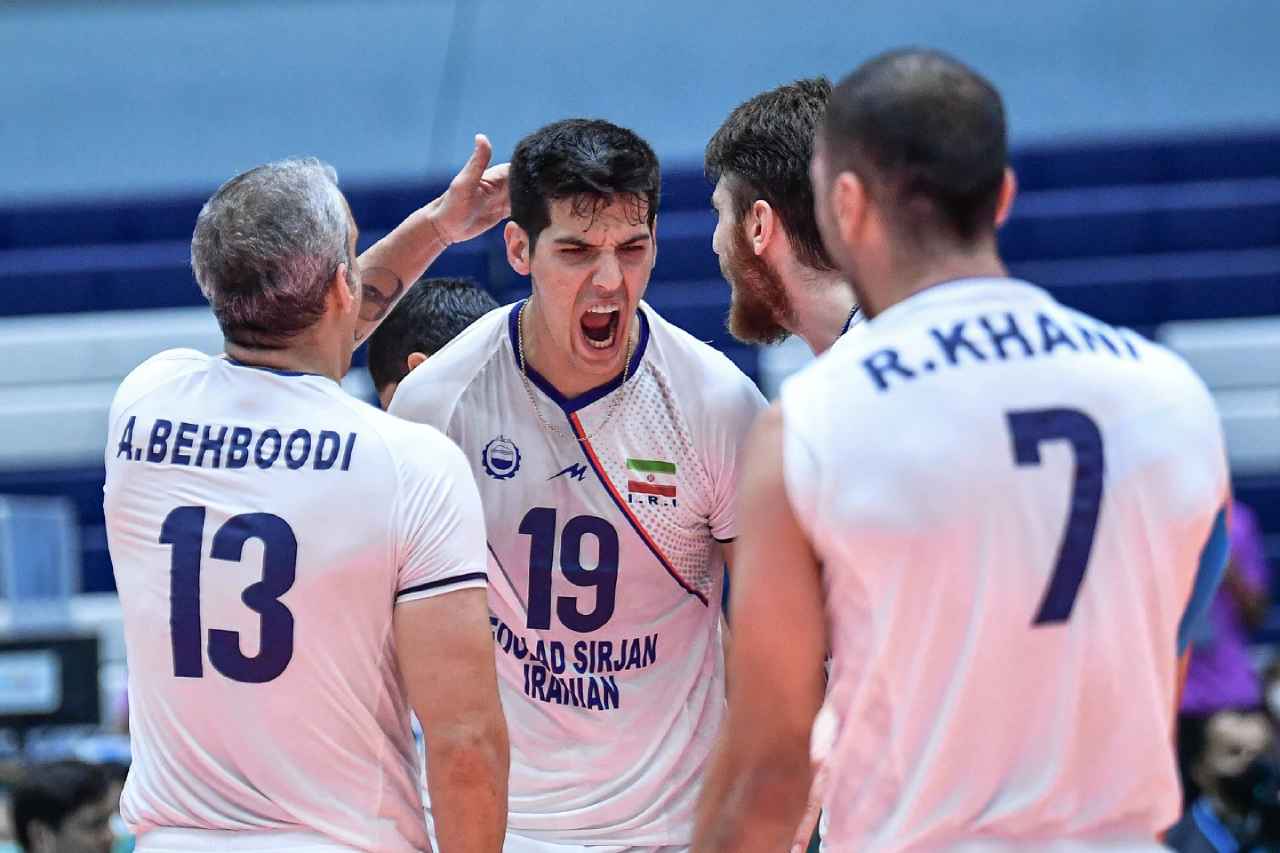 عکس از صابر کاظمی بازیکن تیم ملی والیبال ایران