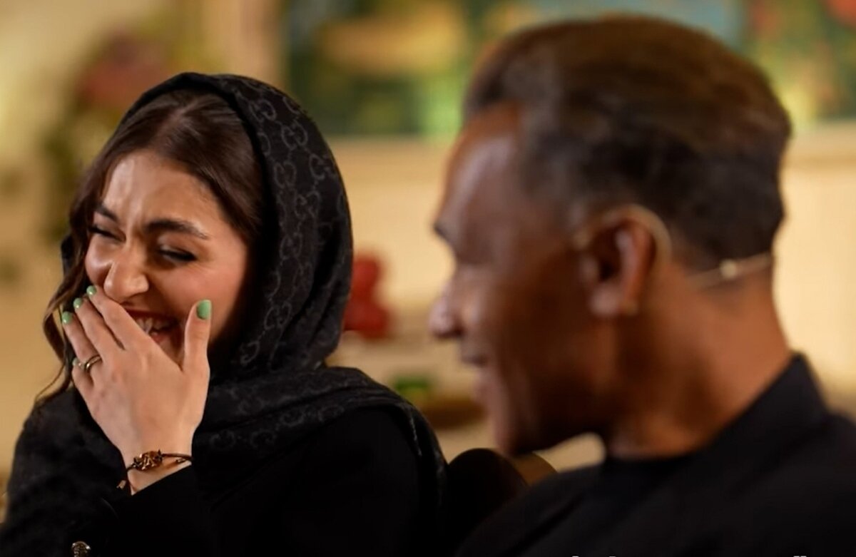 عکس از ژوزه مقصودلو و همسرش شیدا مقصودلو