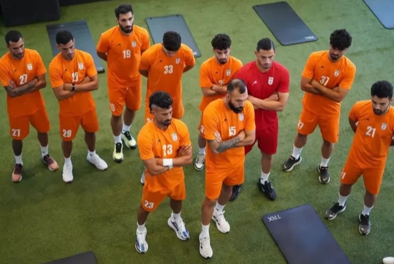 عکس از تمرین بازیکنان تیم ملی ایران در جام کافا