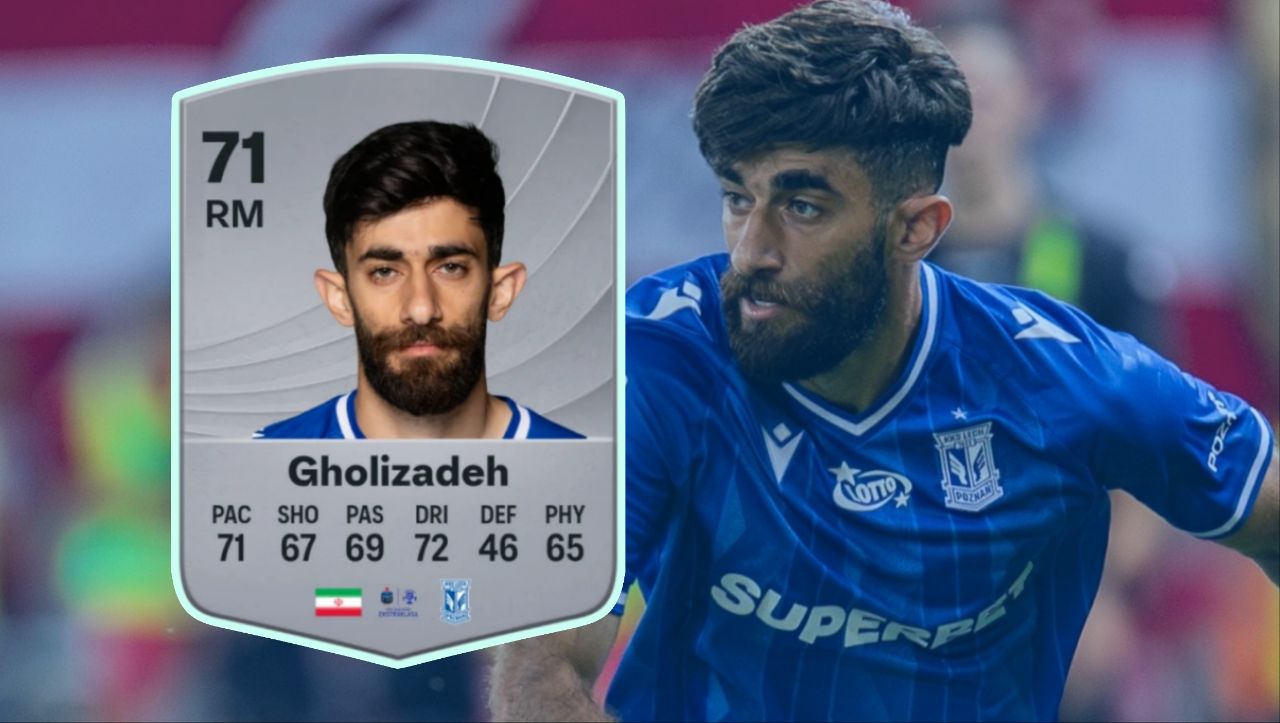 کارت بازی علی قلی زاده در EA FC 26